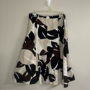 Chico's Multicolored Wrap Skirt Knee-length for Casual